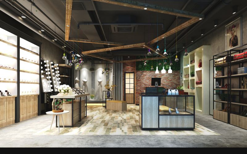 Colorful Retail Interior